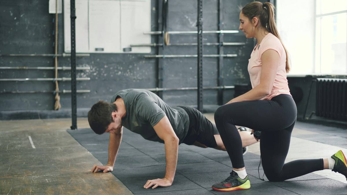 Woman practicing lung recharge program techniques at home with calm focus